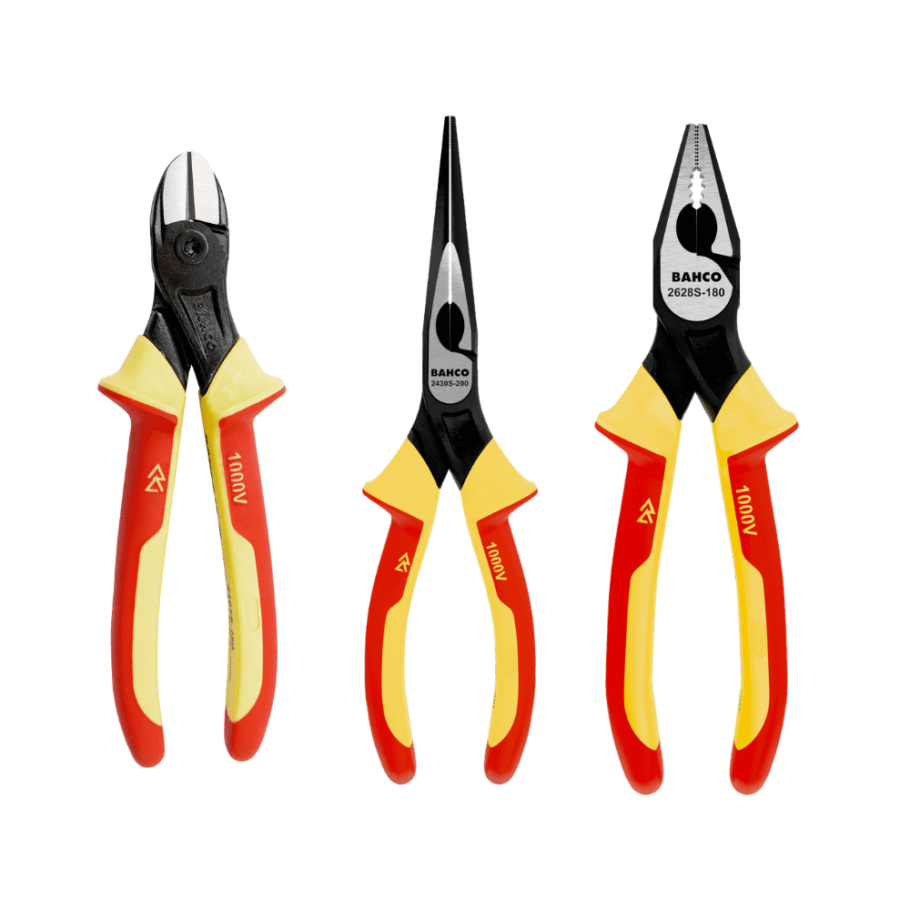Juego De Alicates Aislados Ergo 3pza Bahco 9897s3