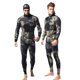 thumbnail image 1 of traje de dos piezas de neopreno para hombre de cuerpo entero traje de dos piezas para bucear con esnórquel, 1 of 3