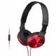 thumbnail image 1 of Audífonos On Ear MDR-ZX310 con Cable Rojo, 1 of 3
