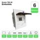 thumbnail image 2 of Tablero Eléctrico Embutido Drl 6 Modulos Tapa Clara Sec, 2 of 10