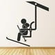 thumbnail image 2 of Decomural Ski Lift Skier Winter Sports WS-17181, 2 of 2