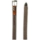 thumbnail image 3 of Equipaje de cuero genuino trenzado Belt Perry Ellis Portfolio, 3 of 6
