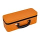 thumbnail image 3 of Caja De Almacenamiento De Pulsera, Caja De Brazalete De Cuero PU Portátil, Muestra Simple De Moda, Color Naranja, 3 of 3