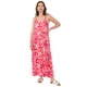 thumbnail image 1 of Vestido Mujer Largo Tiritas Print Hawai Rosado Corona, 1 of 5