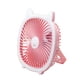 thumbnail image 3 of Ventilador De Escritorio 3 Velocidades Recargable Multiusos Con Luz Para Oficina Hogar Playa Rosa, 3 of 3