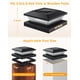 thumbnail image 4 of Luces Solares Para Remate De Poste Paquete De 4 Impermeables 3 Modos, 4 of 6