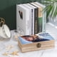 thumbnail image 4 of Una Mujer Bajo la Influencia Caja Organizadora de Madera Rústica - Caja Decorativa Multifuncional para Escritorio, Hogar, Oficina, Joyas y Manualidades, 4 of 6