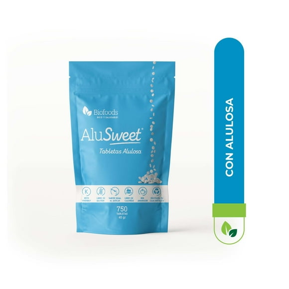 Endulzante Tableta Alulosa Doypack, 45 g