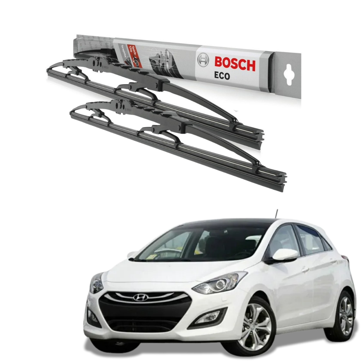 Plumillas Bosch Eco Para Hyundai I30 2013-2017