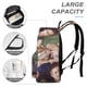 thumbnail image 4 of Tree Hill-theme Backpack, Campus style schoolbag Bookbag with Adjustable Shoulder Straps And Large Zip Compartment, Unisex Travel Bags.42x30x15cm, 4 of 6
