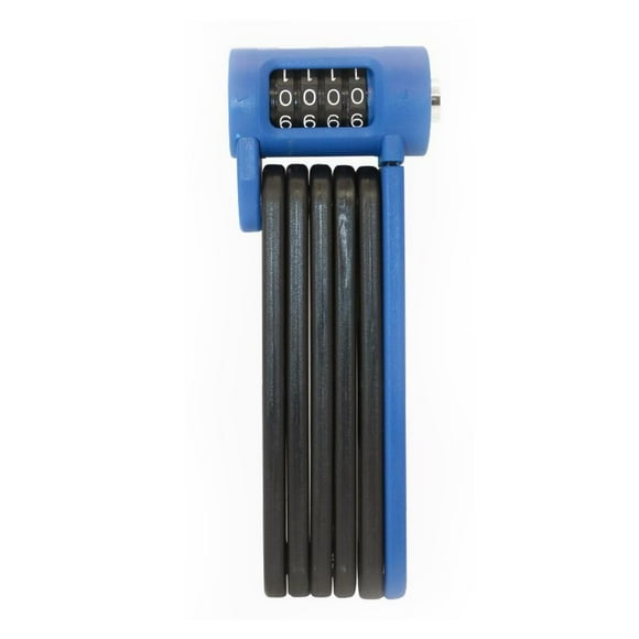 Candado Plegable K1200Cp Combinación Azul/Negro Bt Metal Odis