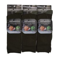 Onlyzaza - Calcetines De Bambú + Cobre De Carabinero - Sin Costuras - Docena - 39/43