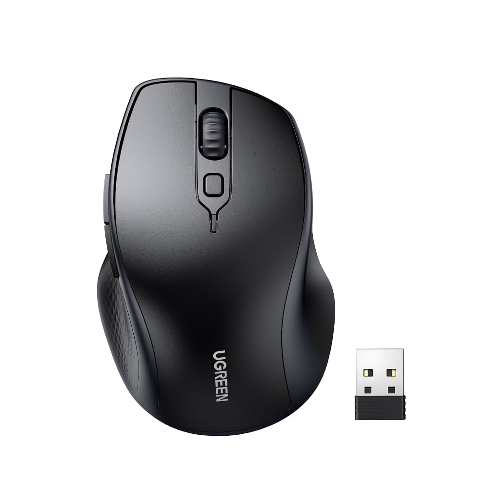 Mouse Inalámbrico 2.4ghz + Bt Negro Ugreen