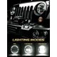 thumbnail image 5 of Faros LED AUDEXEN 18 cm para Jeep Wrangler JK, JKU, TJ (1997‑2018), 5 of 7
