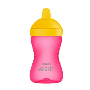 Avent - Vaso Rosado 300Ml Boquilla Dura