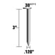 thumbnail image 2 of Uñas para enmarcar Metabo HPT 15105HPT 30° 7,62 cm x 3,05 mm 2500, 2 of 3