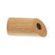 thumbnail image 1 of Gancho de pared de madera clavijas pasillo perchero titular moderno benchwood 3x6cm, 1 of 5