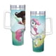 thumbnail image 4 of Nella la Princesa Caballero Vaso aislado de acero inoxidable con asa, diseño temático, regalo para familia, amigos y fans; incluye pajita y encaja en el portavasos estándar, 40 oz, 4 of 6