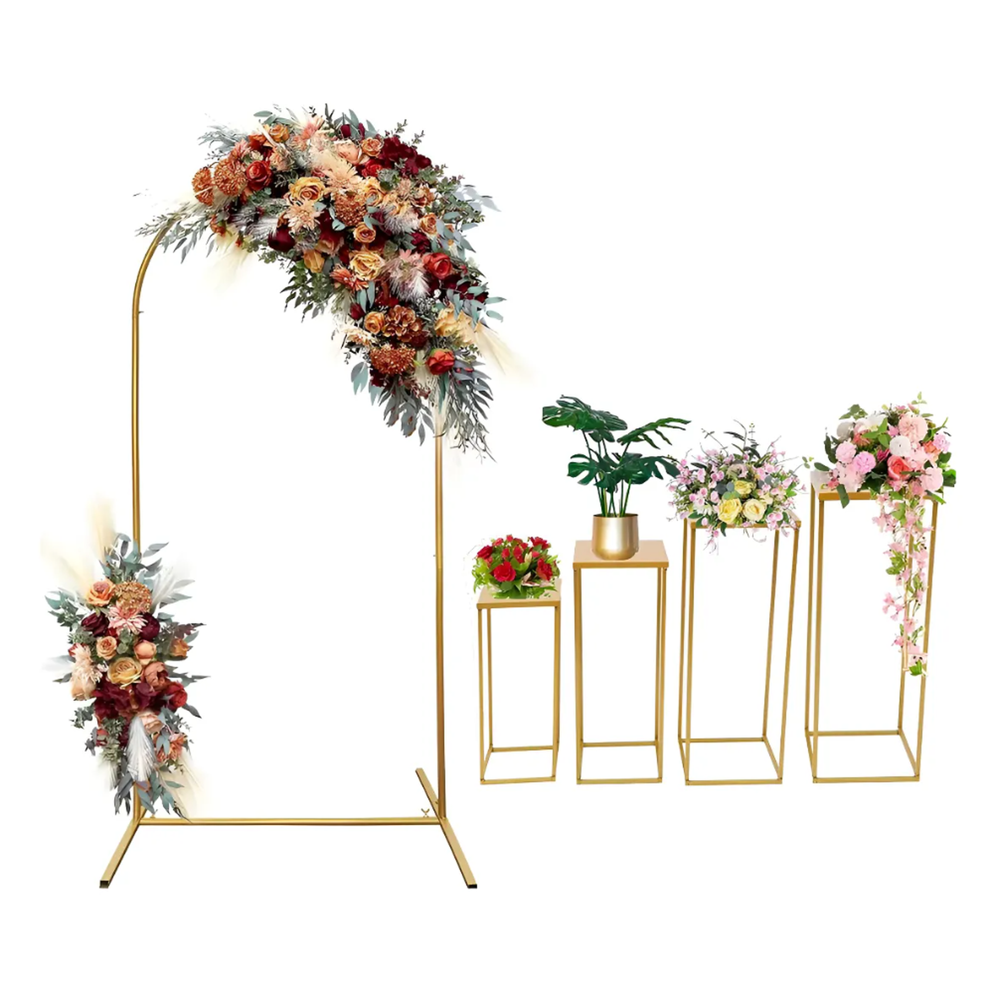 Comercial Myl - Kit Mesas Candy Bar Decoracion Estructura Metalicas Fiesta