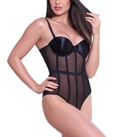 Baziani - Body Tul Elasticado 30011