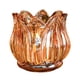 thumbnail image 1 of Portavelas De Cristal Tealight Portavelas Portavelas Para Fiesta En Casa Boda Tawny, 1 of 5