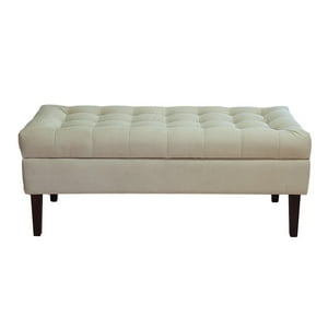 Tapiceria Moderna - Banqueta Baul Portofino Color Beige