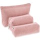 thumbnail image 2 of Set Neceser Maquillaje Huhumy 3 Piezas Rosa Corderoy, 2 of 3