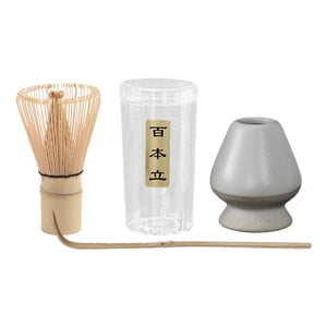 Bothyi - Matcha Ceremonia Set Matcha Batidor Matcha Batidor Para Amigos Regalos Matt White
