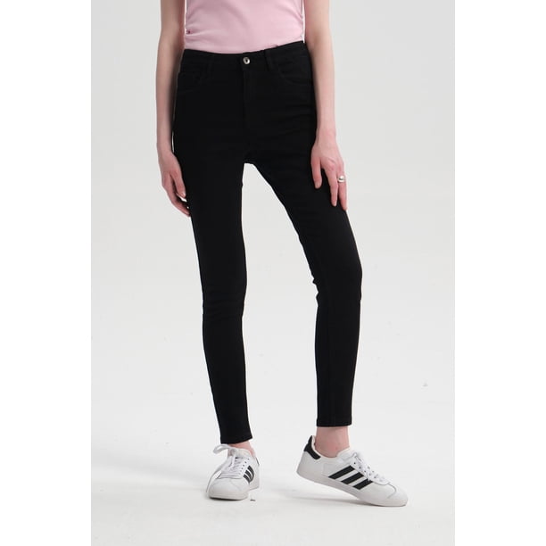 Jeans Mujer Super Skinny Emilia Negro