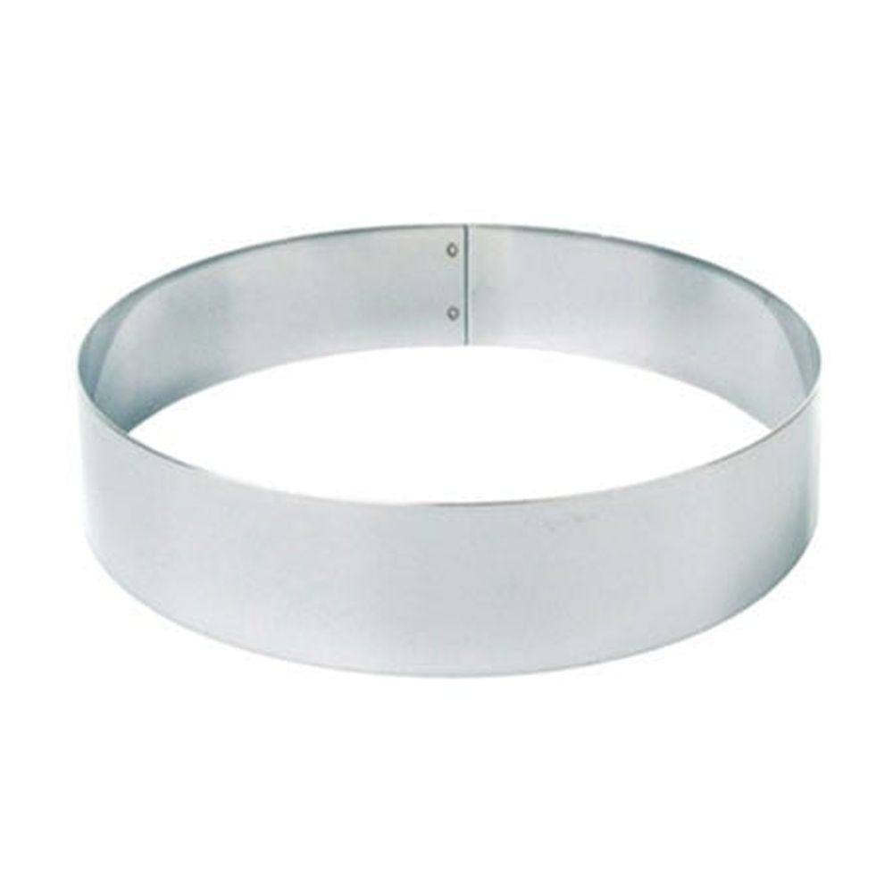 Imahe - Molde Redondo Acero Inox 16 X 4.5 X 1 Mm