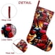 thumbnail image 5 of Deadpool Tema: Calcetines de Navidad, fino lino blanco para colgar en escaleras y chimenea, decoración navideña para el hogar, regalo de Navidad. 45cm × 32cm, 5 of 5