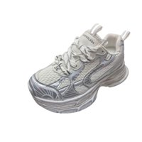 Vinnys Outlet - Zapatilla Deportiva Mujer Blanco Plata