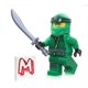 thumbnail image 1 of Minifigura LEGO NINJAGO Legacy Lloyd con bata de Los hijos de Garmadon, 1 of 6