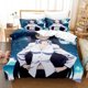 thumbnail image 1 of Trinity Seven Bedding Set Single Twin Full Size Bed Set Adult Kid Bedroom Duvet cover Sets Anime Bed Sheet Set Bed Sheets, 1 of 5