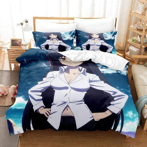 Trinity Seven Bedding Set Single Twin Full Size Bed Set Adult Kid Bedroom Duvet cover Sets Anime Bed Sheet Set Bed Sheets
