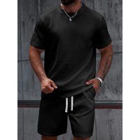 Likeshop - Conjunto Hombre Short Y Polera Tendencia Urbana 0271