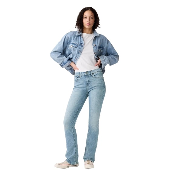 Jeans GAP para mujer, corte bota de bebé, mezclilla, lavado claro, 32