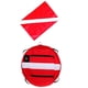 thumbnail image 4 of Boya Roja De Apnea Con Bandera De Buzo Para Buceo, Pesca Submarina, Snorkel, 4 of 5