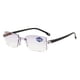 thumbnail image 1 of Gafas De Presbicia Con Doble Luz, Gafas Con Zoom Inteligente, Borde De Corte De Diamante Sin Marco, Gafas De Presbicia Con Luz Azul, Tanto De Cerca Como De Lejos, De Doble Uso, 1 of 5