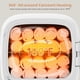 thumbnail image 3 of Armario calentador de toallas calientes Keenray Professional de 14 litros, blanco como la nieve, 3 of 7