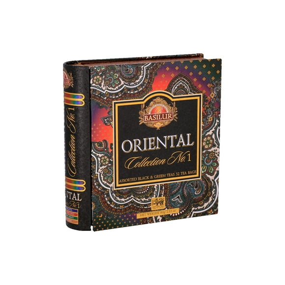 Te Negro Verde Surtido Libro Oriental N1 32 Bolsas