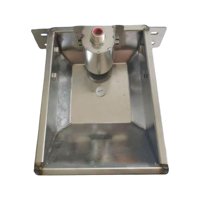 Magideal - Bebedero Automático Para Animales Cuenco Dispensador De Agua Comedero Acero Inoxidable Función De Relleno Automático Adecuado Para Granjas Y Mascotas M 31Cmx26Cm