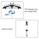 thumbnail image 3 of Colgador de ropa para vaporizar ropa TONINT Steam Rack & Stand, 3 of 3
