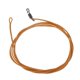 thumbnail image 4 of Carp Fishing Leader 1m Lead Free Safety Leader Carp Link Rigs de pesca Marrón, 4 of 5