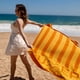 thumbnail image 3 of Toalla de Playa Stripes SUMMER FUN 90x180 cm Amarilla, 3 of 5