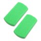 thumbnail image 1 of Unique Bargains 2 Piezas Cuidado de Pies Piedra Exfoliante Doble Cara Fina y Gruesa Piedra Pómez Verde, 1 of 6