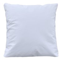 Elizabeth Peper - Funda Cojin Decorativo Ecocuero Blanco 45X45