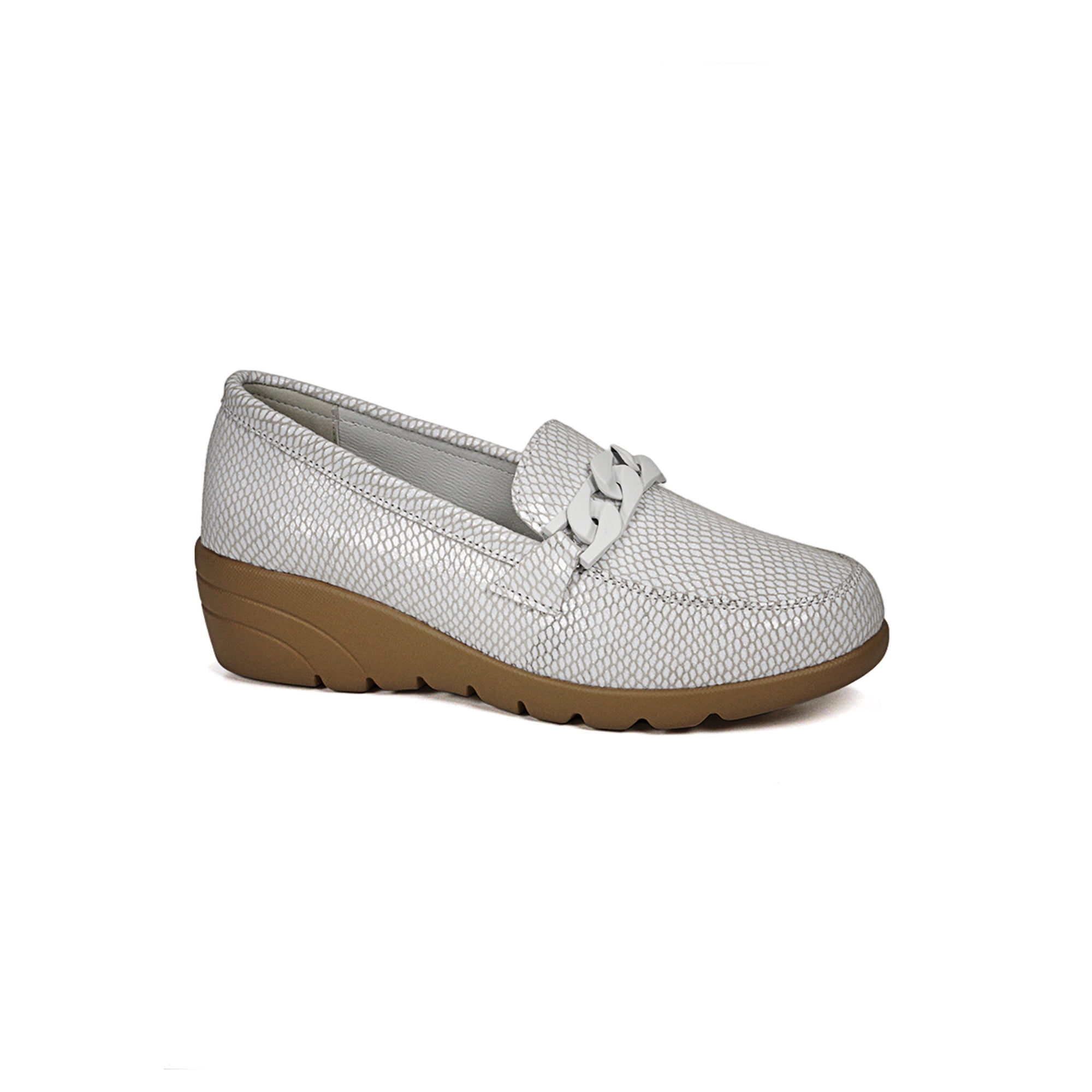 Degas - Mocasín Cuero Hadassa Blanco