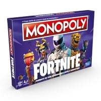 Juego De Mesa Hasbro Monopoly Edición Supervivencia Fortnite