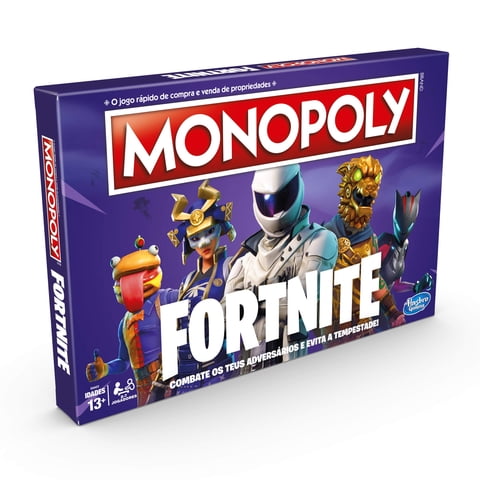 Juego De Mesa Hasbro Monopoly Edición Supervivencia Fortnite